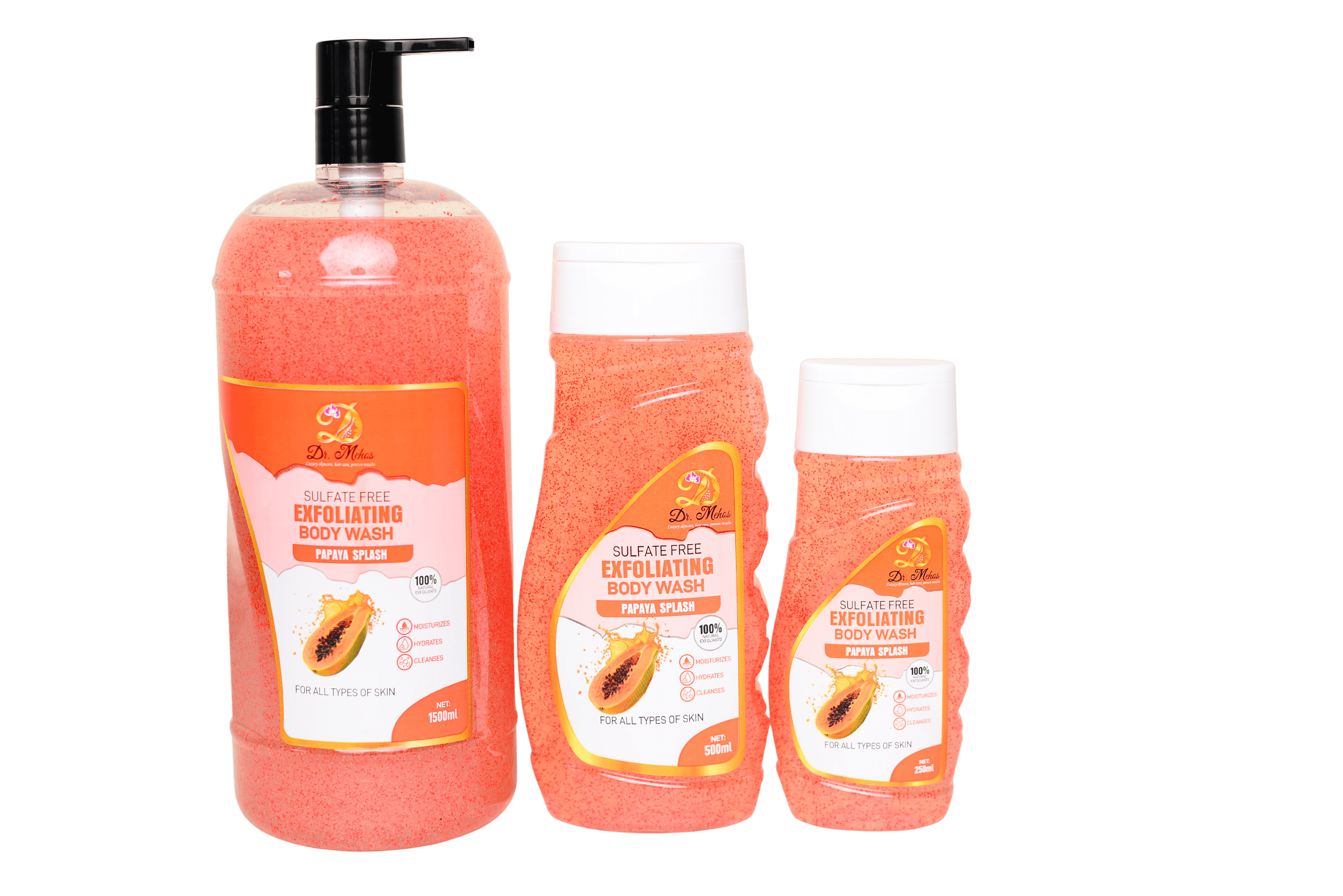 Papaya Exfoliating Body Wash